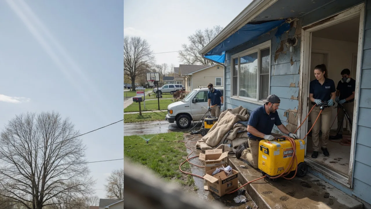 Basement Flood Cleanup in Amelia, LA near me